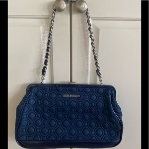 Vera Bradley Navy Microfiber Purse Chain Strap